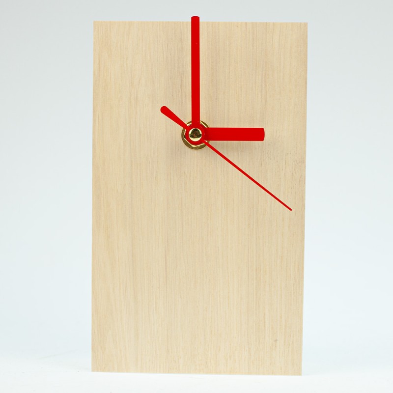 Изображение Деревянные часы в стиле лофт