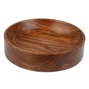Изображение Тарелка деревянная из береста 18см №10