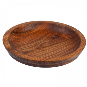 Тарелка деревянная из береста
