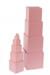 Розовая башня Монтессори. Столярная мастерская Xalmaster  image 2