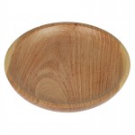 Тарелка деревянная из глядиции 21см №17. Столярная мастерская Xalmaster  image 1