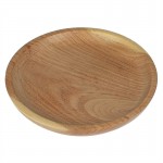 Тарелка деревянная из глядиции 21см №17. Столярная мастерская Xalmaster  image 2