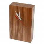Деревянные часы из береста в стиле лофт. Столярная мастерская Xalmaster  image 1